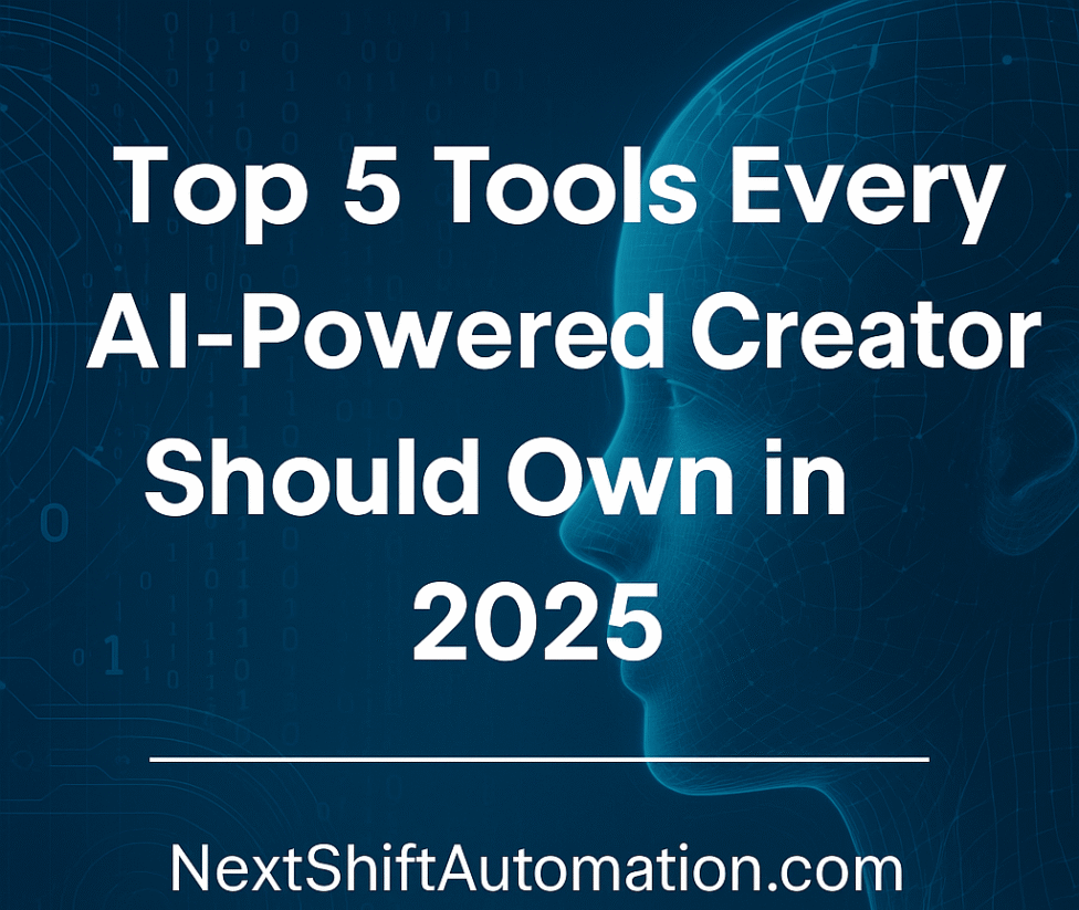 Title: Top 5 Tools Every AI-Powered Creator Should Own in 2025
